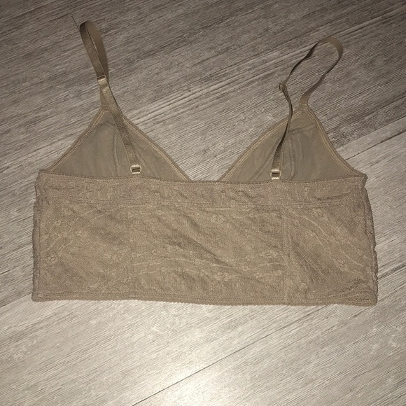 Free people taupe lace bralatte - Picture 2 of 5